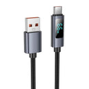 Fast Charging Nylon Braided Cable with LED 13