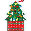 Felt Christmas Tree Christmas Advent Calendar Felt Tree