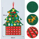 Felt Christmas Tree Christmas Advent Calendar Felt Tree