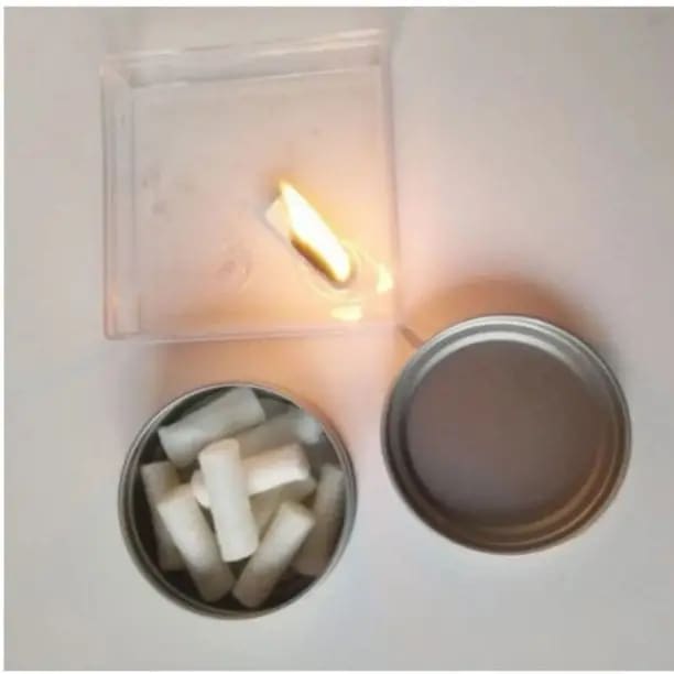 Fire Starter 12 x Paraffin Soaked Swabs Tools & Kits