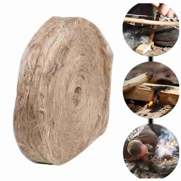 Fire Starter - Natural Jute tinder - Tools & Kits