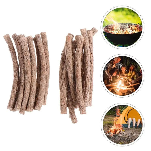 Fire Starter - Tinder Wick (20 pieces in sealed pack)