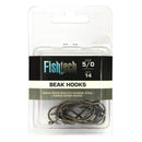 Fishtech Beak Hooks 5/0 (14 per pack) 1