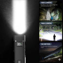 Flashlight 1800 Lumens with UV & RGB Signal Light 4