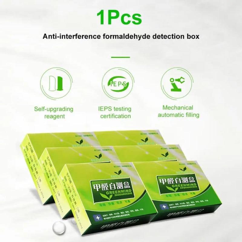 Formaldehyde (HCHO) Air Quality Test Kit