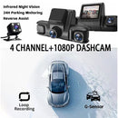 Four-record Driving Recorder Dash Cam Four Channel Video 3