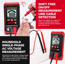 Digital Multimeter True RMS Auto Range DC AC Voltage Tester
