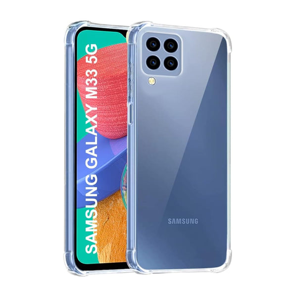 Samsung Galaxy M33 5G Protective Case (Clear) - Screen