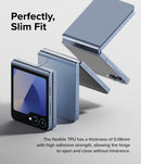 Samsung Galaxy Z Flip 6 / Flip 7 FE Hinge Protector (2-Pack) – Clear Flexible Film