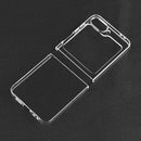 Galaxy Z Flip 7 FE Clear Crystal Hard PC Case – Ultra Slim