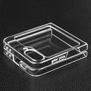 Galaxy Z Flip 7 FE Clear Crystal Hard PC Case – Ultra Slim