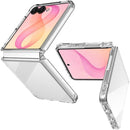 Galaxy Z Flip 8 Clear Crystal Hard PC Case – Ultra Slim