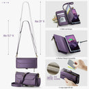 Galaxy Z Fold 7 CaseMe Crossbody Wallet Case with Strap
