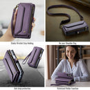 Galaxy Z Fold 7 CaseMe Crossbody Wallet Case with Strap