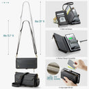 Galaxy Z Fold 7 CaseMe Crossbody Wallet Case with Strap