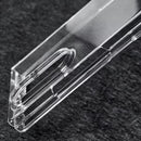 Galaxy Z Fold 7 Clear Crystal Hard PC Case – Ultra Slim