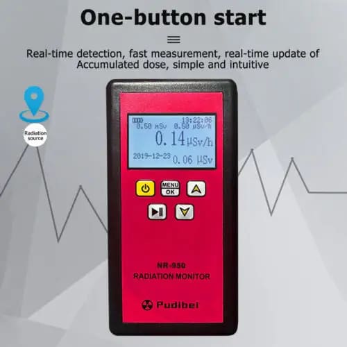 Geiger Counter NR-950 Nuclear Radiation β Y X-ray Detection