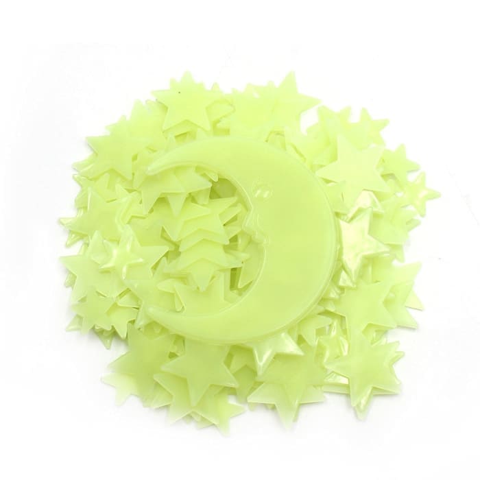 Glow in the Dark Stickers (Pack of 200) - 3D Puzzle