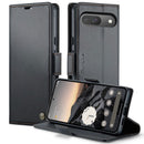 Google Pixel 10 CaseMe Retro Wallet Case [Black] 1