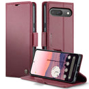 Google Pixel 10 CaseMe Retro Wallet Case [Maroon] 1
