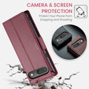 Google Pixel 10 CaseMe Retro Wallet Case [Maroon] 5