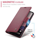 Google Pixel 10 CaseMe Retro Wallet Case [Maroon] 10