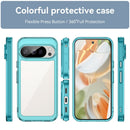 Google Pixel 10 Pro Soft TPU Bumper Case [Clear Blue] 8