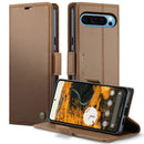 Google Pixel 10 Pro XL CaseMe Retro Wallet Case [Brown] 1