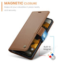 Google Pixel 10 Pro XL CaseMe Retro Wallet Case [Brown] 10