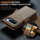 Google Pixel 10 Pro XL CaseMe Retro Wallet Case [Brown] 6