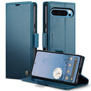 Google Pixel 10 Pro XL CaseMe Retro Wallet Case [Navy] 1