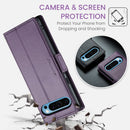 Google Pixel 10 Pro XL CaseMe Retro Wallet Case [Purple] 5
