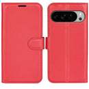 Google Pixel 10 Pro XL PU Wallet Case [Red] 4