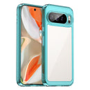 Google Pixel 10 Pro XL Soft TPU Bumper Case [Clear Blue] 1