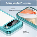 Google Pixel 10 Pro XL Soft TPU Bumper Case [Clear Blue] 5