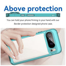 Google Pixel 10 Pro XL Soft TPU Bumper Case [Clear Blue] 3