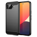Google Pixel 10a Carbon Fibre TPU Case Slim Shockproof Cover Black