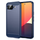 Google Pixel 10a Carbon Fibre TPU Case Slim Shockproof Cover Navy