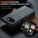 Google Pixel 10a CaseMe Retro Wallet Case [Black] 6