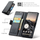 Google Pixel 10a CaseMe Retro Wallet Case [Black] 9