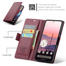 Google Pixel 10a CaseMe Retro Wallet Case [Maroon] 9