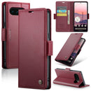 Google Pixel 10a CaseMe Retro Wallet Case [Maroon] 1