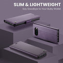 Google Pixel 10a CaseMe Retro Wallet Case [Purple] 8