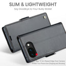 Google Pixel 10a CaseMe Retro Wallet Case [Black]