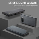 Google Pixel 10a CaseMe Retro Wallet Case [Black]