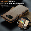 Google Pixel 10a CaseMe Retro Wallet Case [Brown]