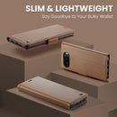 Google Pixel 10a CaseMe Retro Wallet Case [Brown]