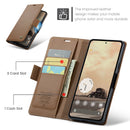 Google Pixel 10a CaseMe Retro Wallet Case [Brown]
