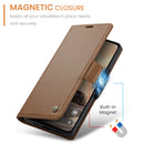 Google Pixel 10a CaseMe Retro Wallet Case [Brown]