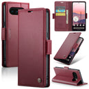 Google Pixel 10a CaseMe Retro Wallet Case [Maroon]